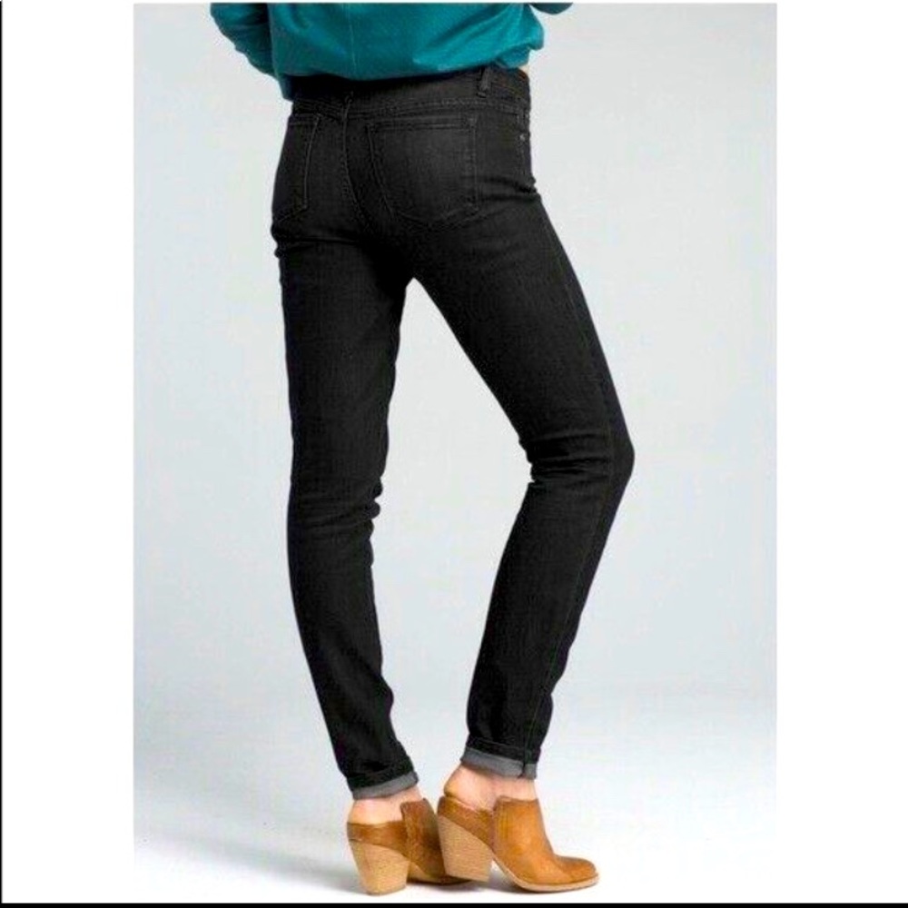 Prana London Jean in Black. Size 4/27. Regular Inseam
